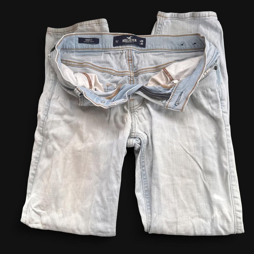 28x30 hollister co light blue